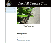 Tablet Screenshot of grenfellcc.photographynsw.org.au